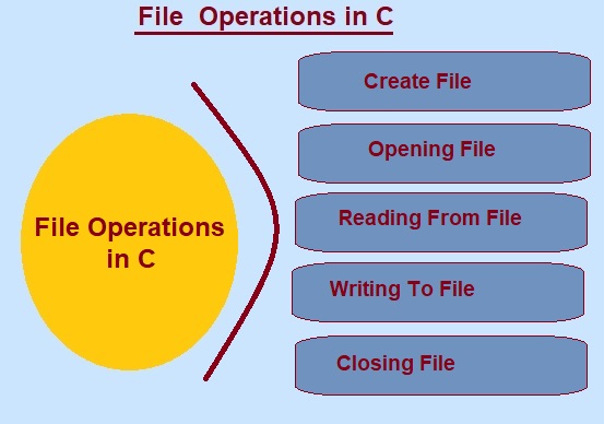 Opearation on file in C language ,Open,read,write,close 